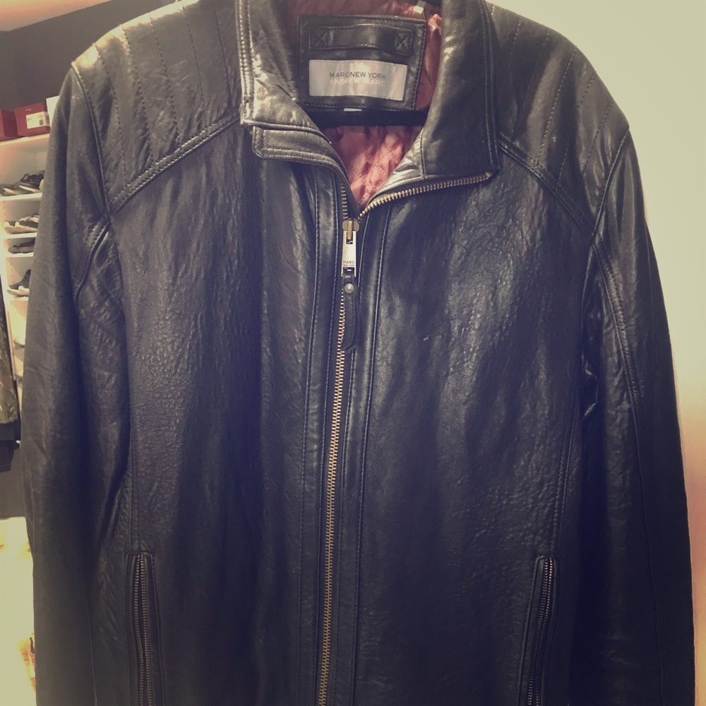 Marc New York leather jacket.